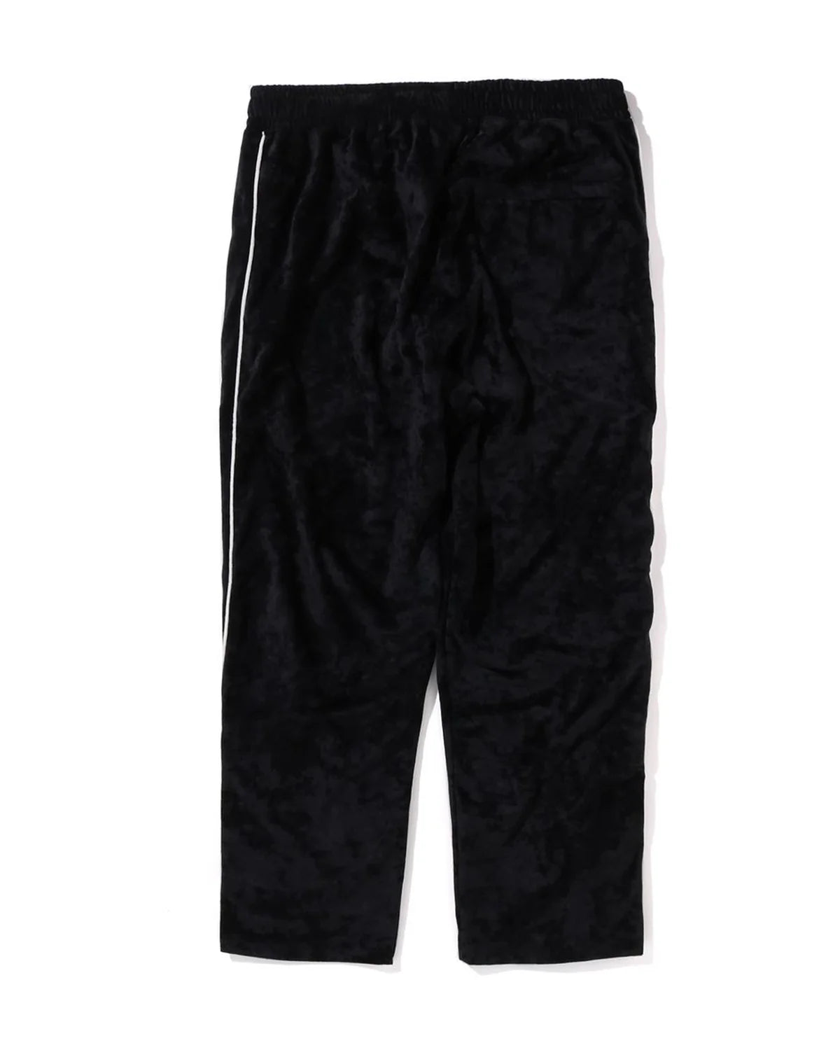 Bathing Ape Logo Velvet Loose Fit Pants