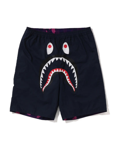 Color Camo Shark Reversible Shorts