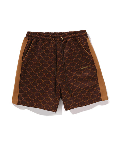 College Monogram Relaxed Fit Sweat Shorts