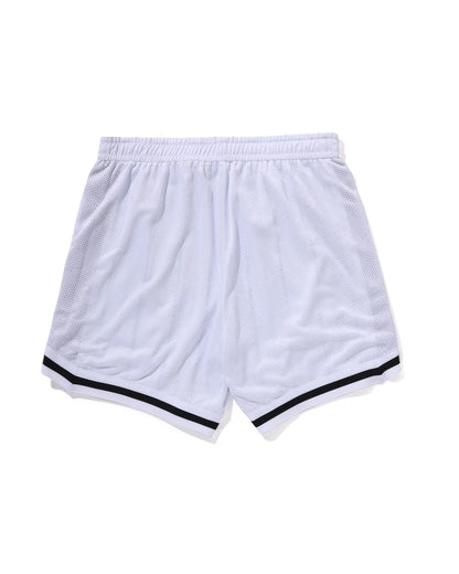 Multilogo Reversible Relaxed Fit Sweat Shorts