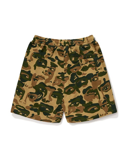 BAPE X Kidsuper Camo Sweat Shorts