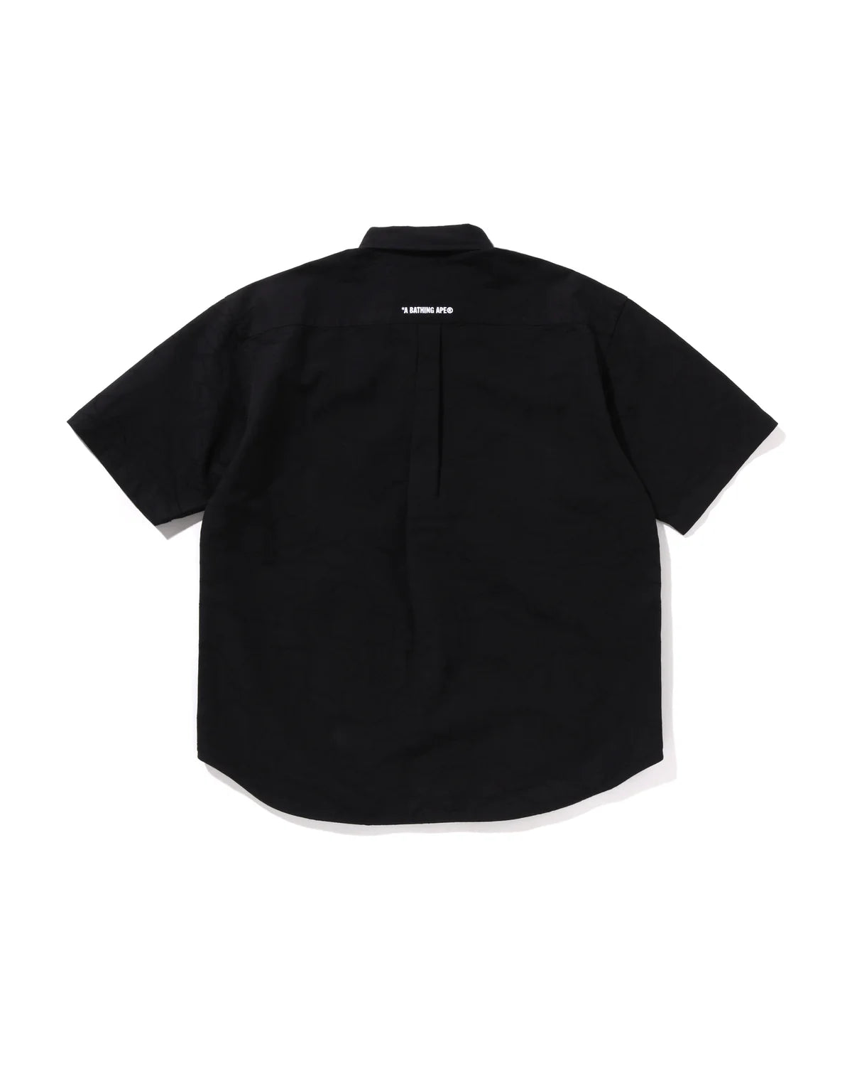 Line Camo Jacquard One Point Oxford Ss Shirt