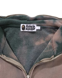 Hand Dye Shark Full Zip Hoodie