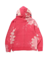 Hand Dye Shark Full Zip Hoodie