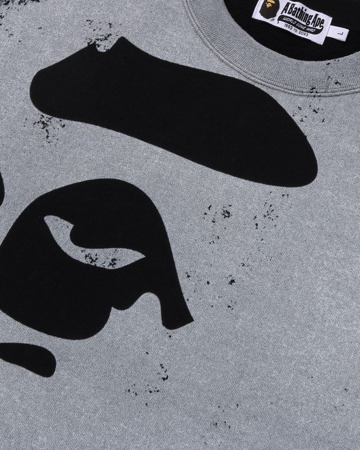 Ape Head Over Print Crewneck Sweat