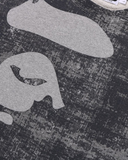Ape Head Over Print Crewneck Sweat