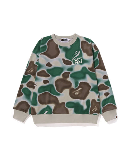 Liquid Camo BAPE STA Crewneck Sweat