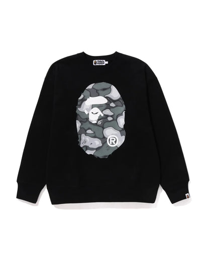 Liquid Camo Ape Head Crewneck Sweat