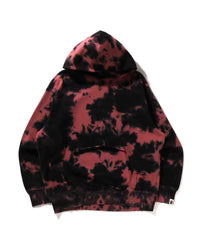 Destroyed Bleach Logo Relaxed Fit Pullover Hoodie