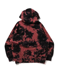 Destroyed Bleach Logo Relaxed Fit Pullover Hoodie