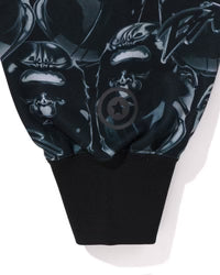 Ape Head Graffiti Shark Full Zip Hoodie