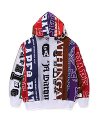 Fans Scarf Full Zip Hoodie