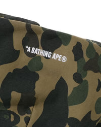 1st Camo Heavy Wash Cropped Fit Zip Hoodie