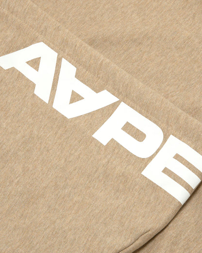 AAPENOW moonface heart logo zip-up hoodie