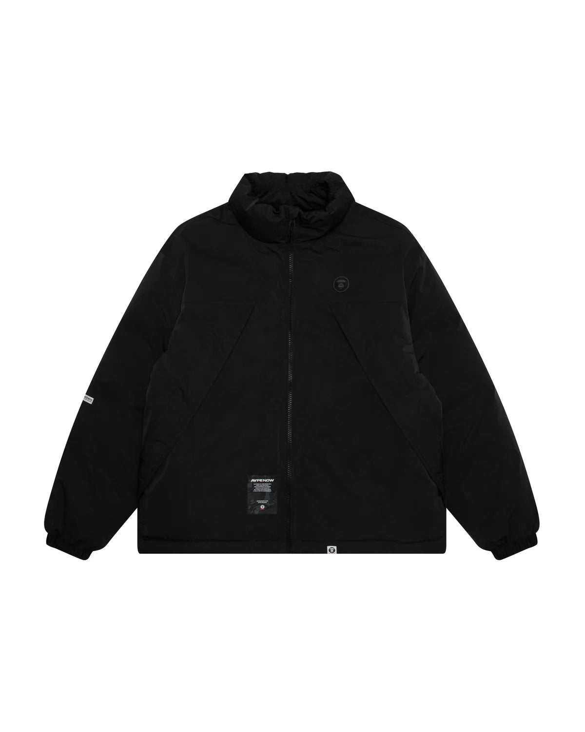 AAPE NOW moonface logo puffer jacket