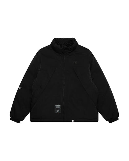 AAPE NOW moonface logo puffer jacket