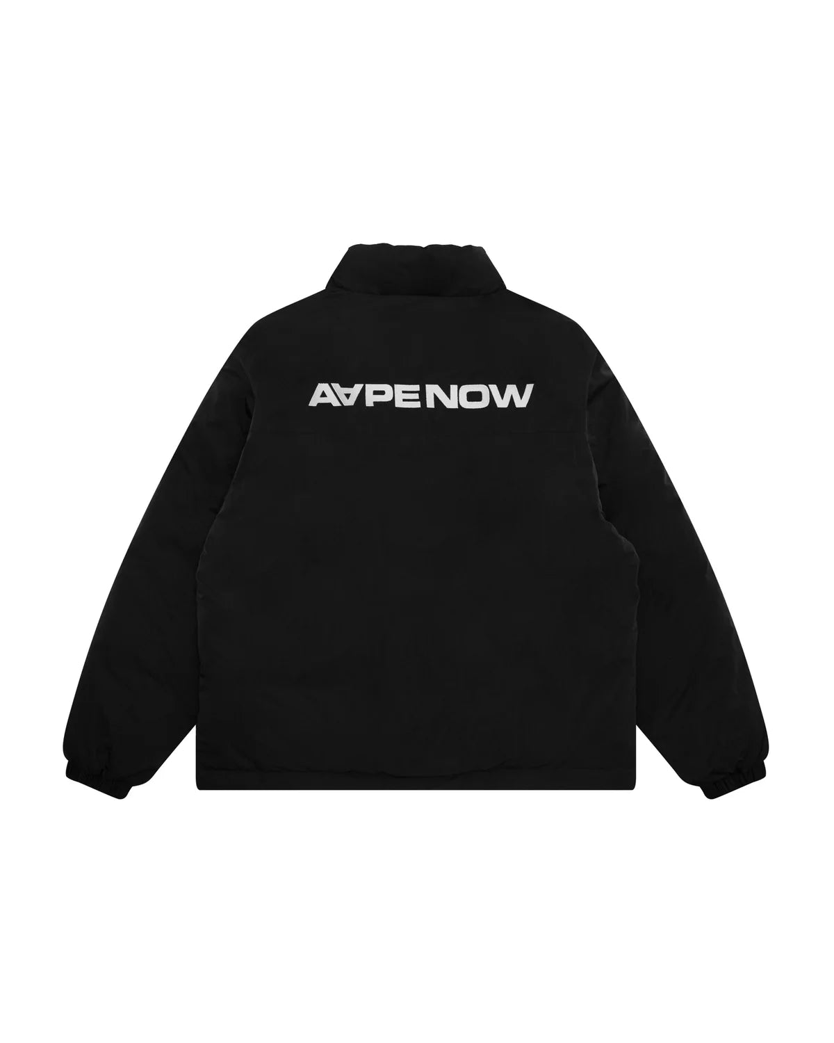 AAPE NOW moonface logo puffer jacket