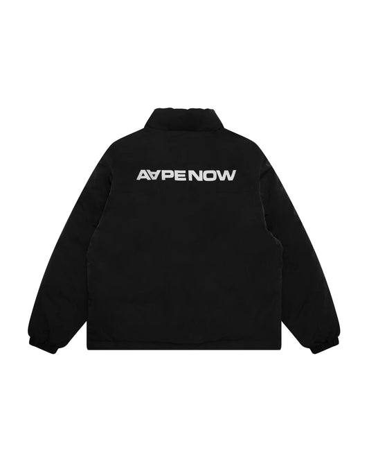AAPE NOW moonface logo puffer jacket