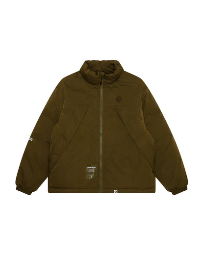 AAPE NOW moonface logo puffer jacket