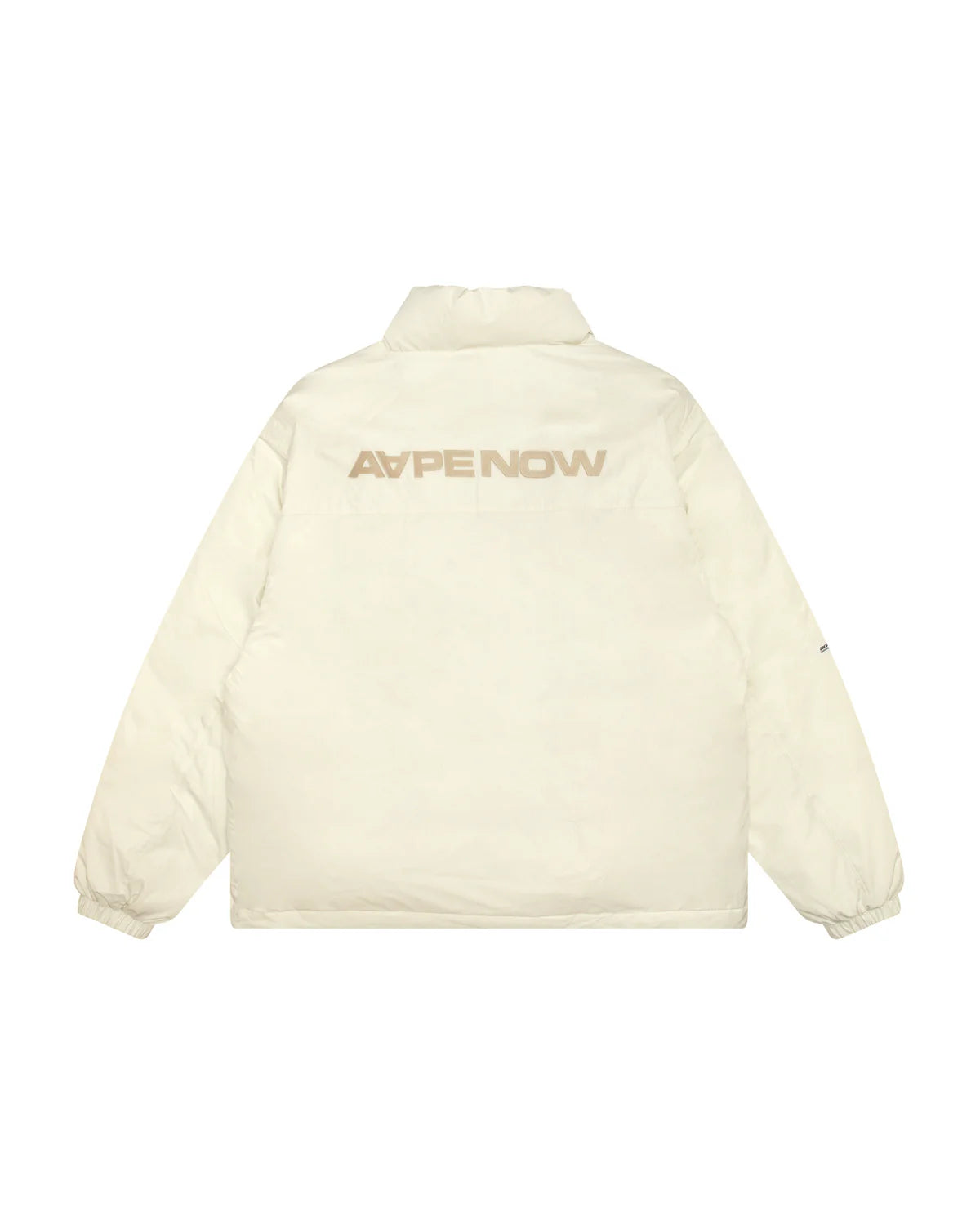 AAPE NOW moonface logo puffer jacket