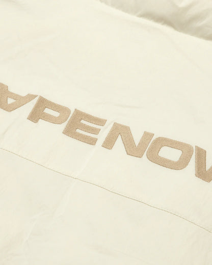 AAPE NOW moonface logo puffer jacket