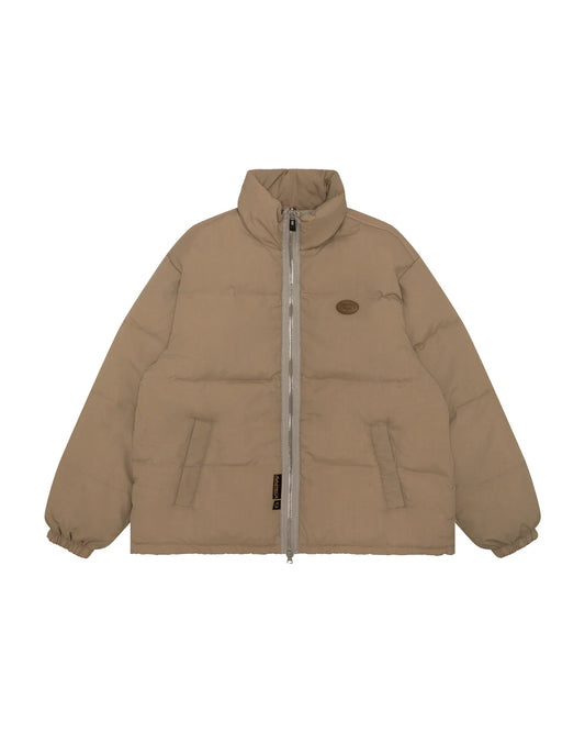 AAPENOW moonface logo puffer jacket