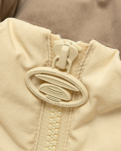 Logo zip-up puffer jacket