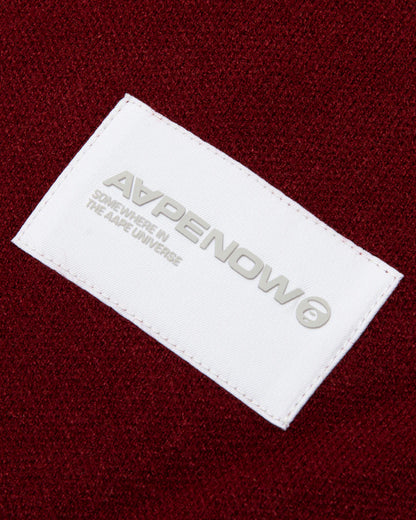 Moonface logo crew neck knit sweatshirt
