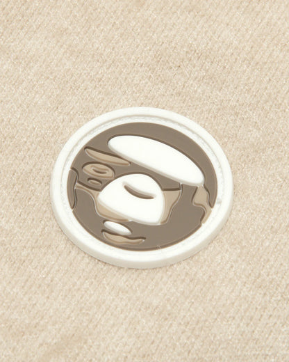 Moonface logo crew neck knit sweatshirt