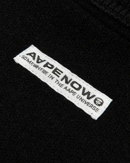 Moonface logo crew neck knit sweatshirt