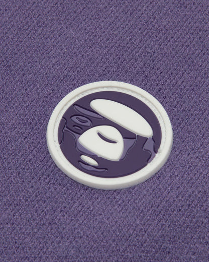 Moonface logo crew neck knit sweatshirt