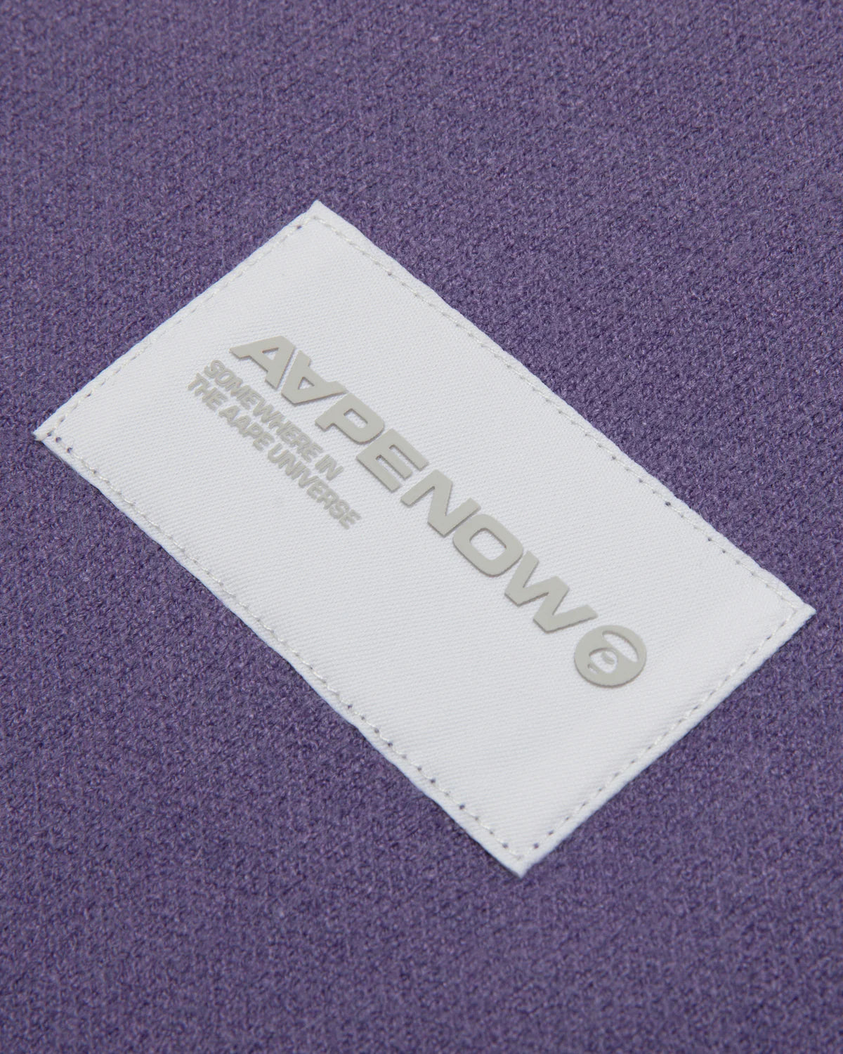Moonface logo crew neck knit sweatshirt