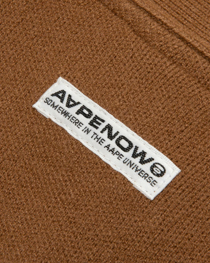 Moonface logo v-neck cardigan