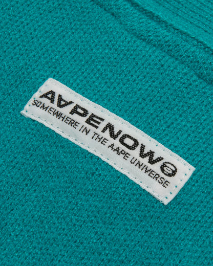 Moonface logo v-neck cardigan