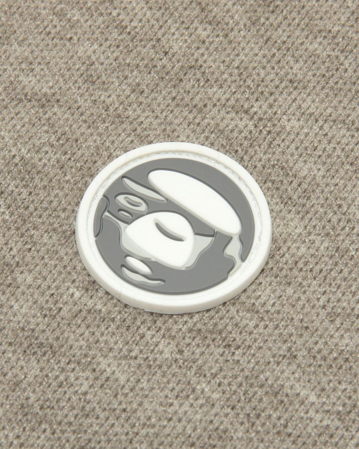 Moonface logo v-neck cardigan