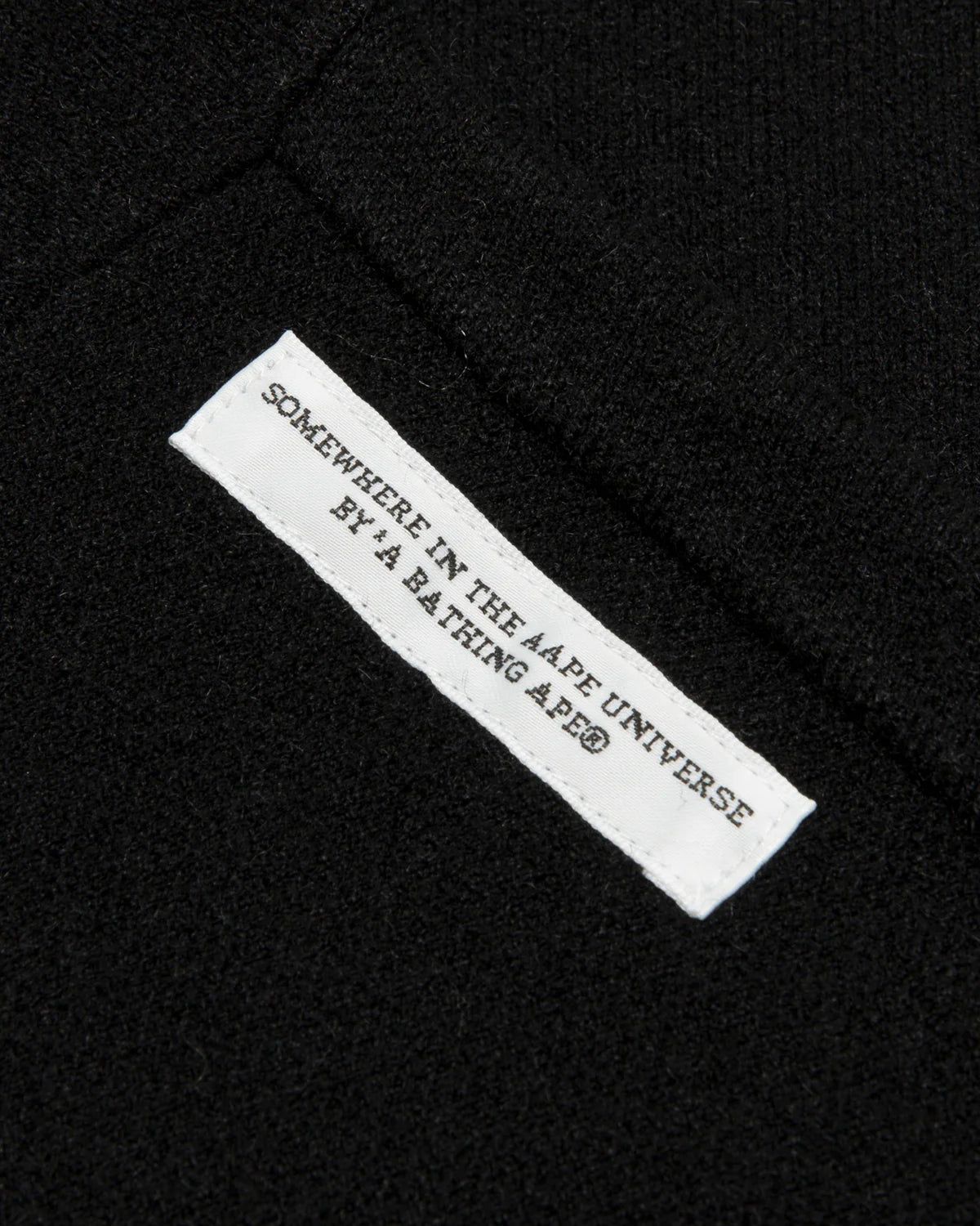 Moonface logo basic knit sweatshirt