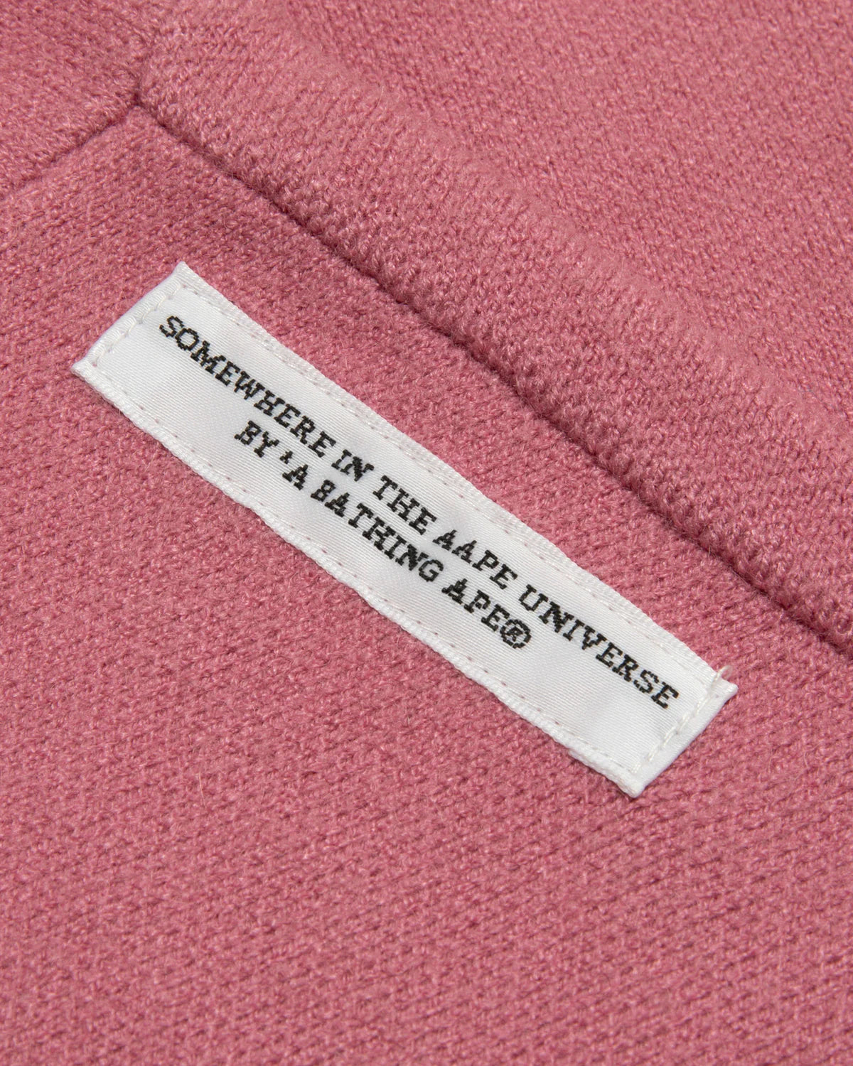 Moonface logo basic knit sweatshirt