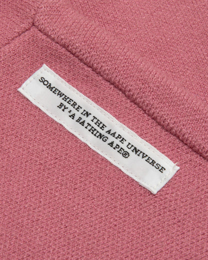 Moonface logo basic knit sweatshirt
