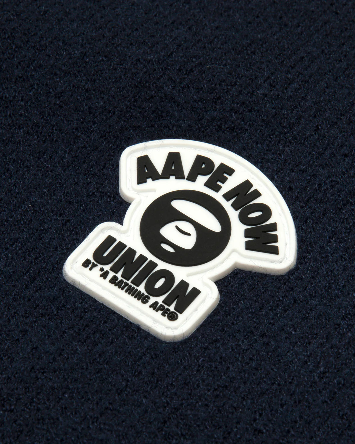 AAPENOW moonface logo button down cardigan