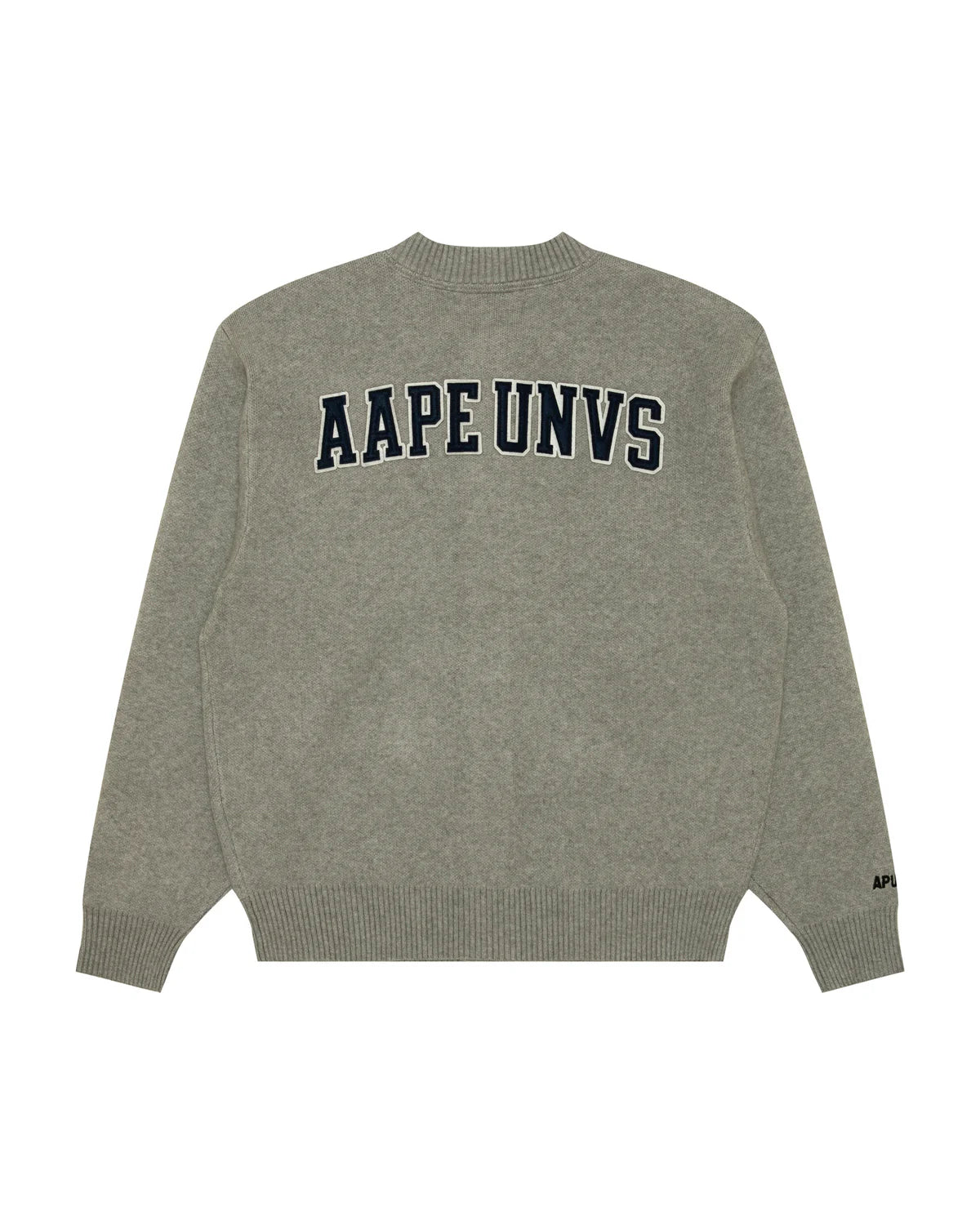 AAPENOW moonface logo button down cardigan