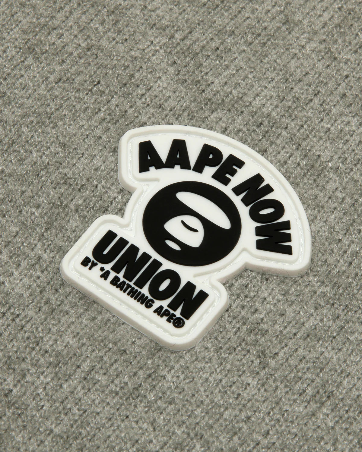 AAPENOW moonface logo button down cardigan