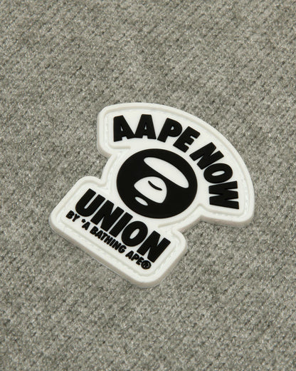 AAPENOW moonface logo button down cardigan