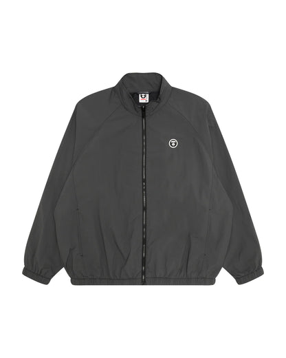 AAPENOW moonface logo windbreaker jacket