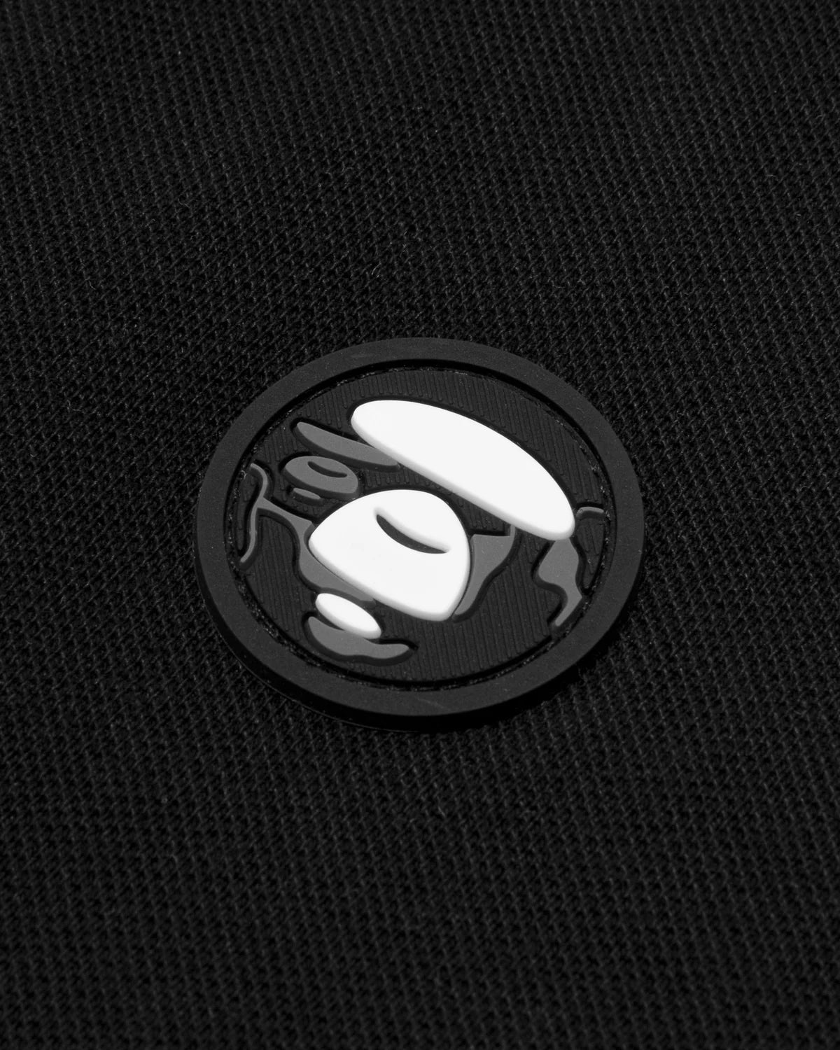 AAPENOW moonface logo polo shirt