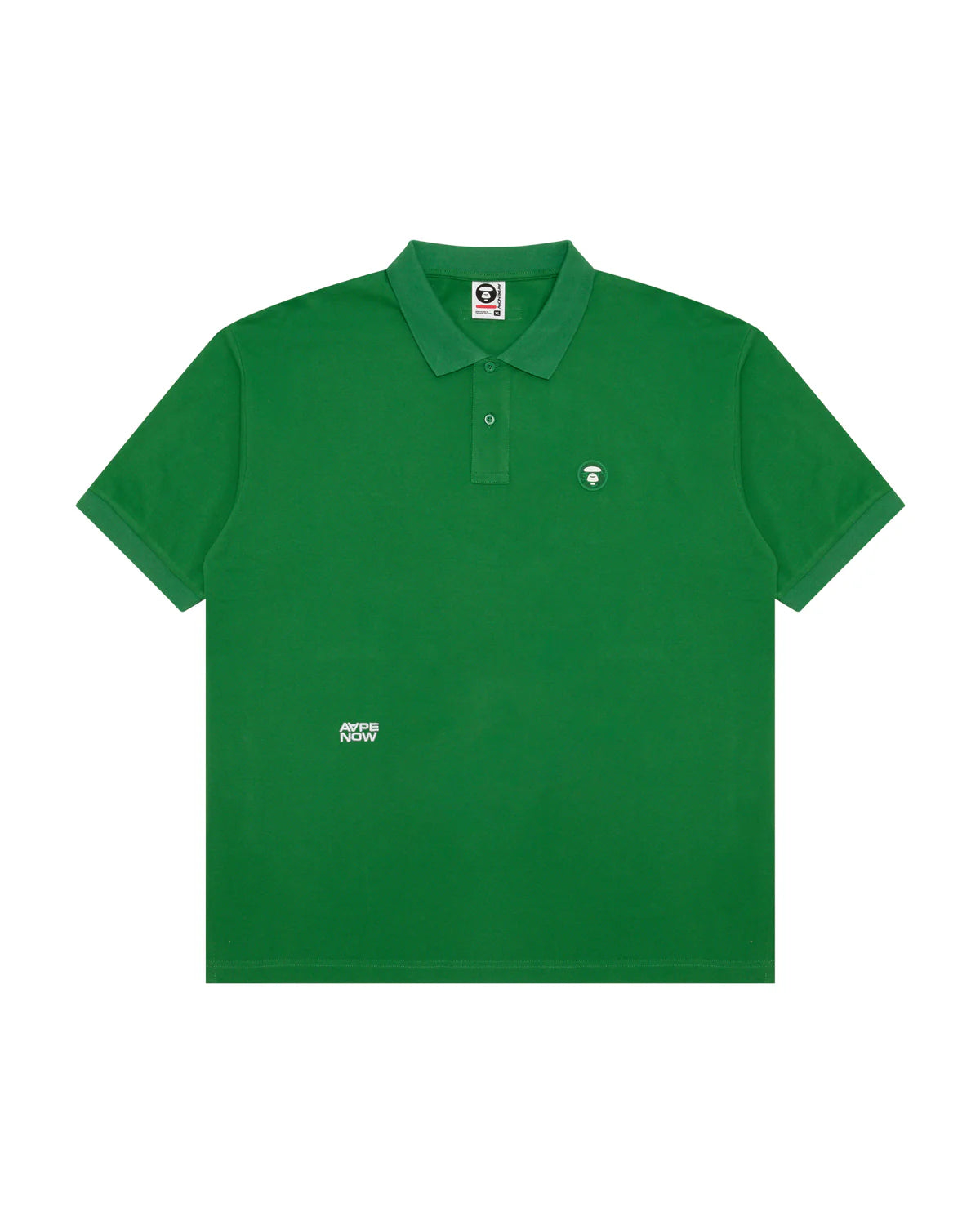 AAPENOW moonface logo polo shirt