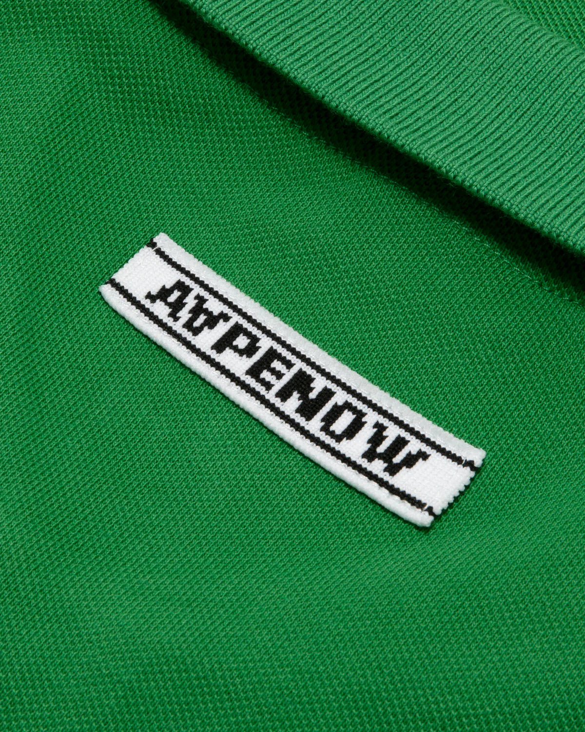 AAPENOW moonface logo polo shirt