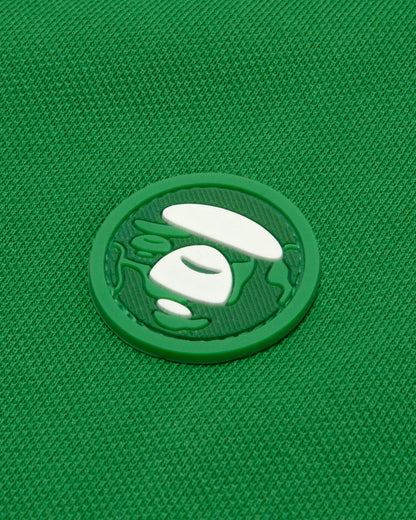 AAPENOW moonface logo polo shirt