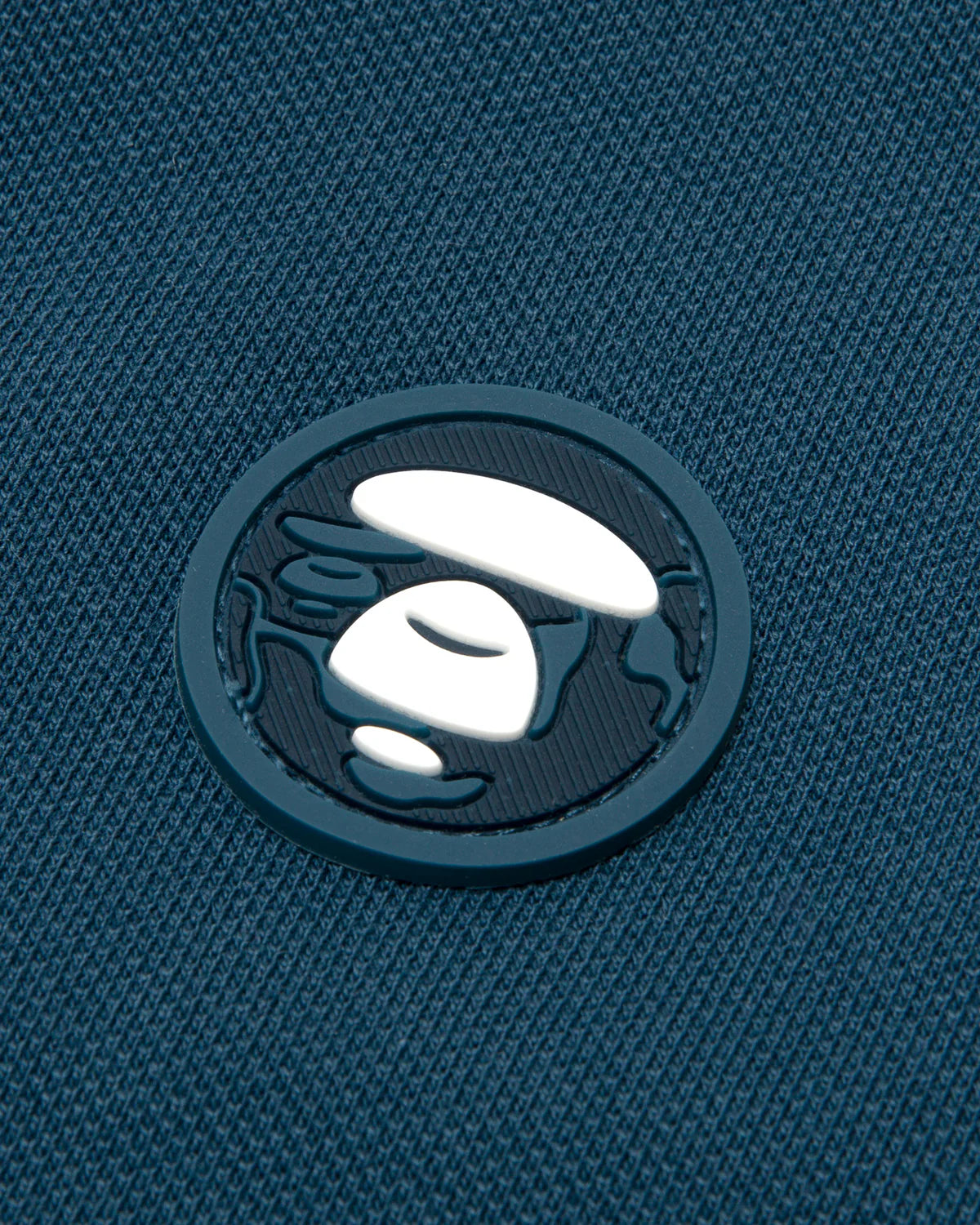AAPENOW moonface logo polo shirt