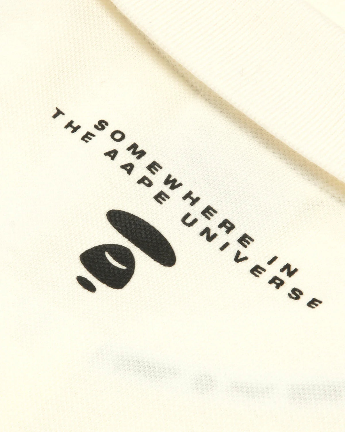 A patch polo shirt