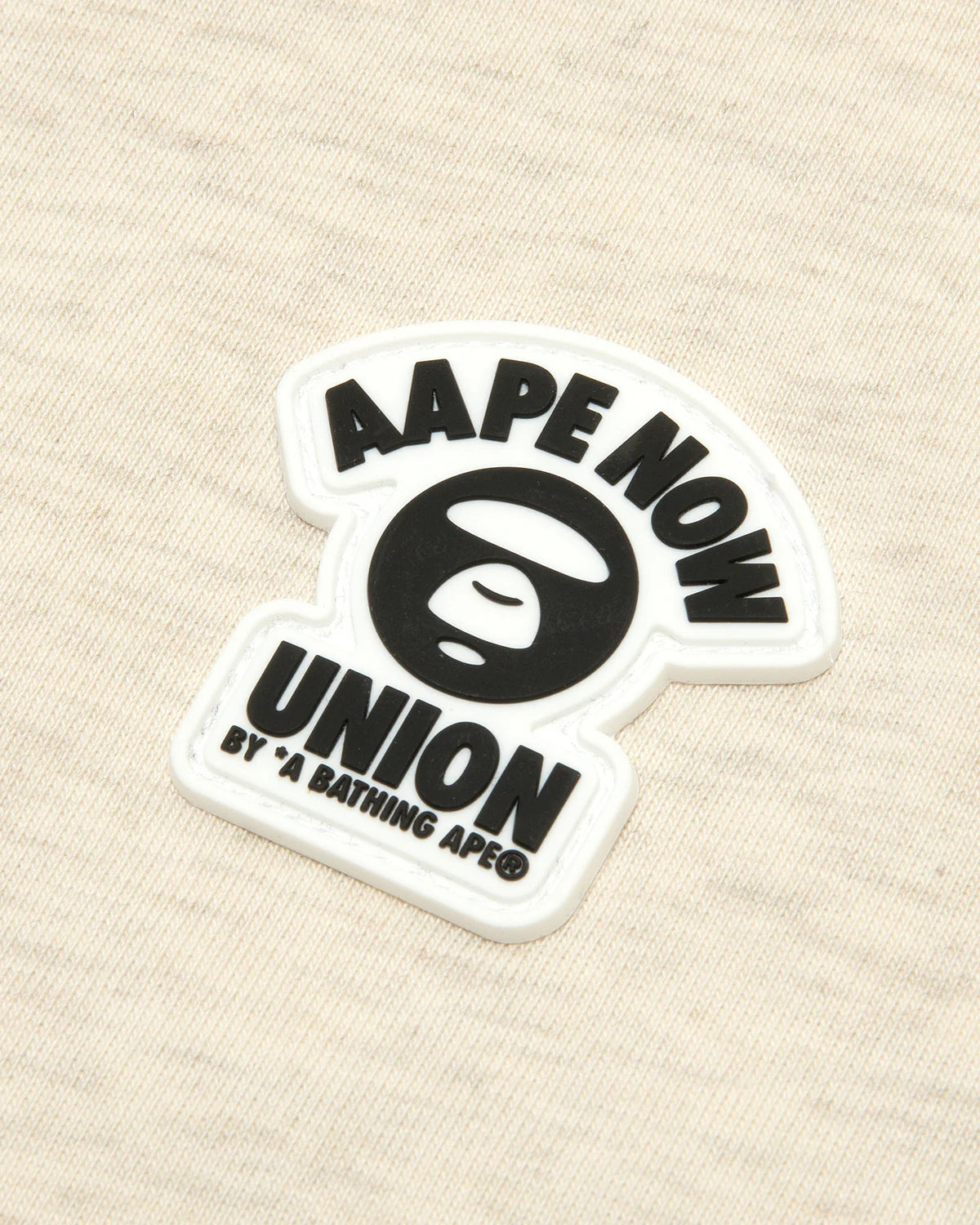 AAPENOW moonface logo polo shirt